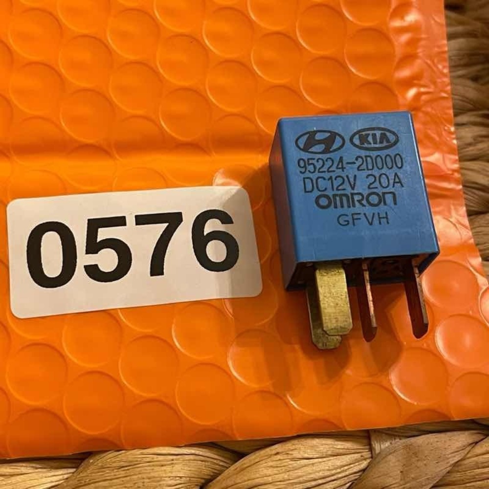 ✅Omron 4-Pin 12V 20A Power Relay for Hyundai Kia 95224-2D000 #️⃣0576
